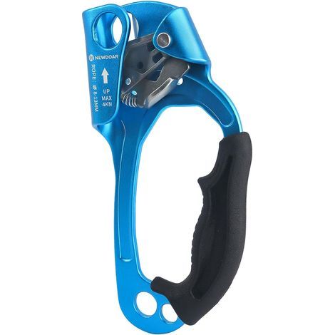 Certified Hand Climbing Elevator Tree Arborist Reminder Gear Rope Clamp for 813MM Rope (1/5)