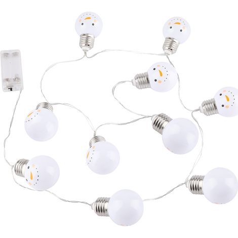 10 LED string lights, durable and energy-efficient, suitable for outdoor gardens and indoor wall decoration. (1/5)