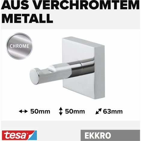 tesa 40236-00000-00 Wandhaken glänzend verchromt (1/5)