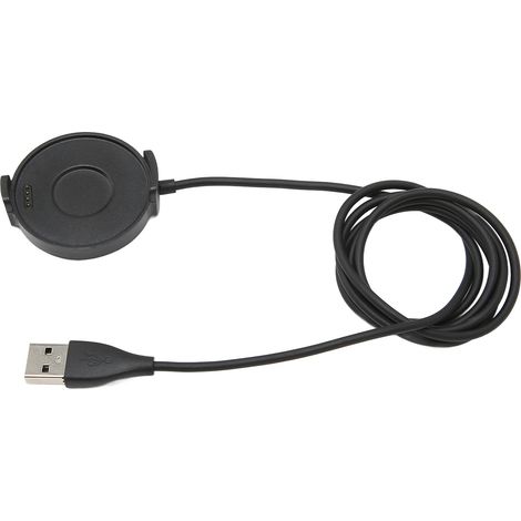 Chargeur magnétique 5 V 500 mA pour montre connectée Ticwatch Pro, longueur 1 m (3,3 pi), noir