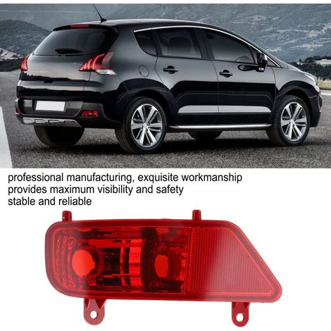 Lampada nebbiante rossa per auto, compatibile con 3008 5008 2009 2016, accessorio auto, sostituisce il fanale (sinistro) (1/3)
