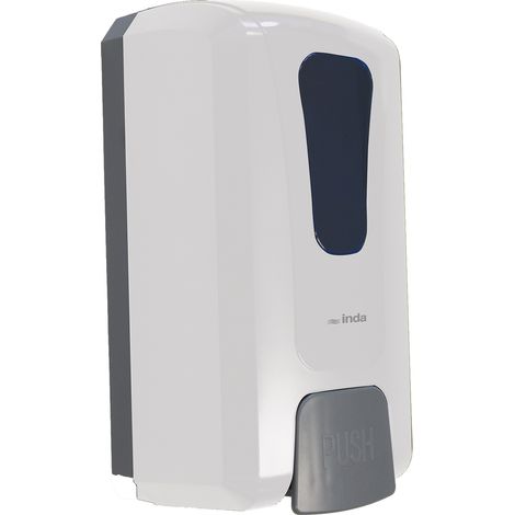 Inda - Weißer ABS-Wand-Seifenspender 1,20 Lt