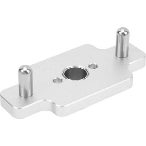 Zentrierlehre für Holzbearbeitungs-Dübel, Zentrierlehre aus Aluminiumlegierung für Bohrer, Dübelbohrlehre für Heimwerker, Schreiner (1/5)