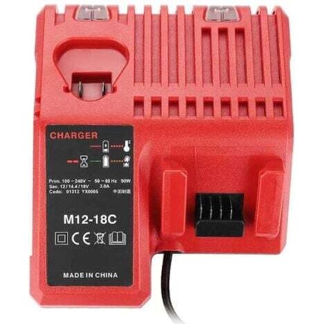 For Milwaukee M12-18FC quick combination charger for lithium battery charging