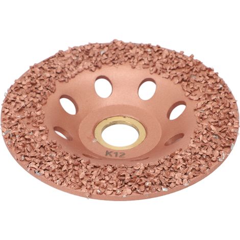 HL Q7DMP Disque coupe-sabot bétail revêtu titane meule ébarbage sabots outil entretien pour vaches chevaux 100mm 16mm (1/5)
