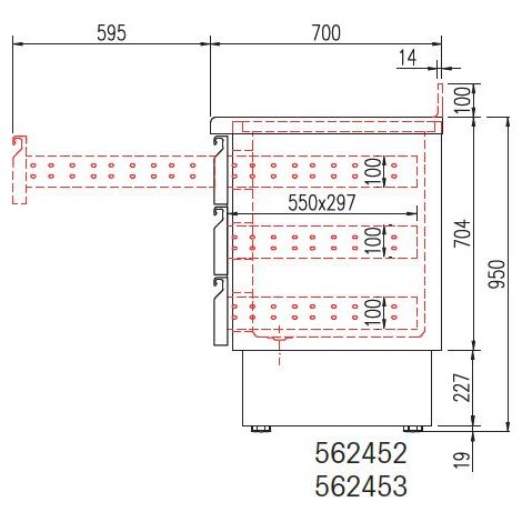 Kit 2 Tiroirs pour Meuble Réfrigéré MFC - Coreco (1/2)