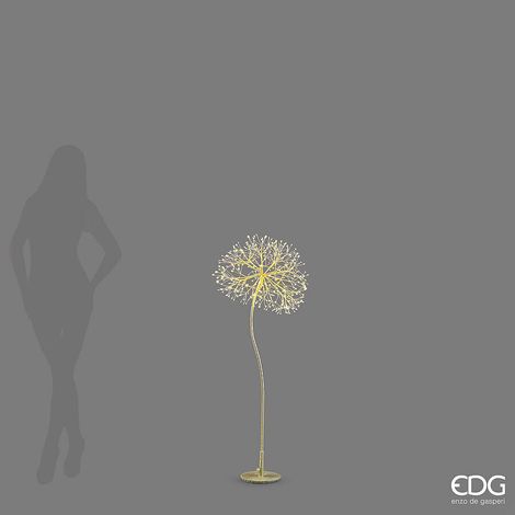 EDG Enzo De Gasperi Decoro Tarassaco Gold 384 MicroLED H120 Ø30 cm IP44 – Decorazione Luminosa Natalizia (1/2)