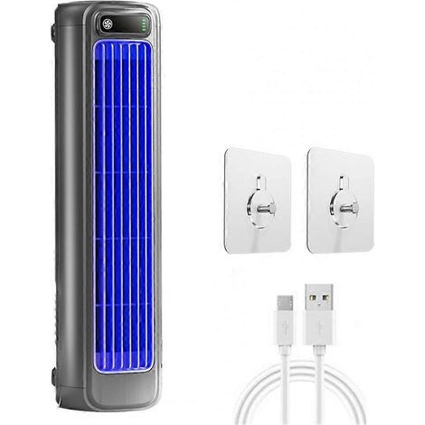 Ventilateur de Refroidissement Portable pour Climatisation Plusieurs Vitesses Réglables Ventilateur pour Maison Bureau Cuisine Ventilateur Mural (1/5)