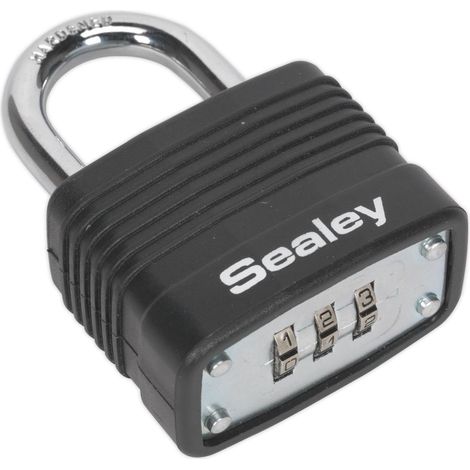 Sealey Steel Body Combination Padlock 40mm PL301C (1/5)
