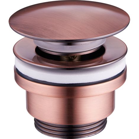 Mexen tapón click-clack universal, cobre antiguo- 79930-45 (1/2)