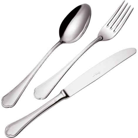 Servizio Set di Posate 24 pezzi in Acciaio Inox Eme Domus