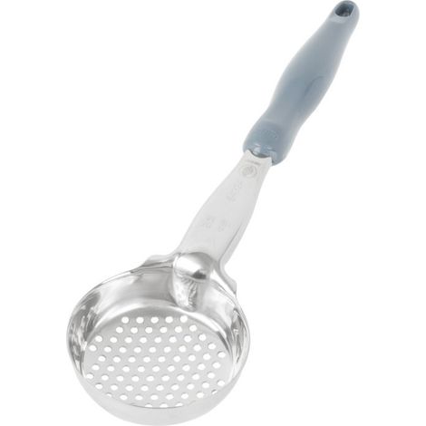 Cuillère Spoodle® Ronde Perforée Couleur Gris Ø 8,2 cm - Pujadas