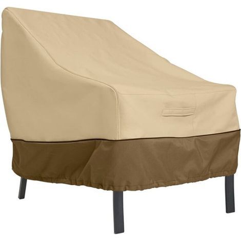 Schutzhülle für Gartenstühle, Stuhlbezug aus 210D Oxford-Gewebe, Schutzhülle für Gartenmöbel, Schutzhülle für Gartenstühle (89 x 96,5 x 79 cm) (1/5)