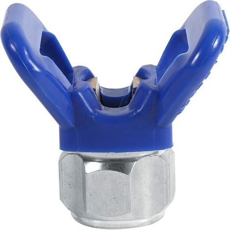 MINKUROW Pistola A Spruzzo Airless Pistola A Spruzzo Ugello Piatto Protezione Del Sedile Attrezzo Universale (Blu) (1/5)