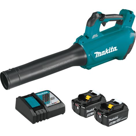 Makita DUB184Z soplador de mano BL 18V LXT 2 x 5ah baterías (1/3)