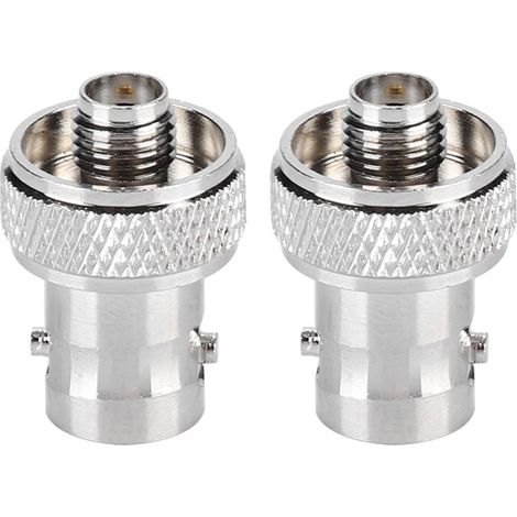 2 Adaptateurs SMA Femelle vers BNC Femelle - Convertisseur Haute Précision pour Antennes et Instruments (1/5)