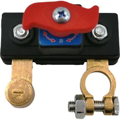Disjoncteur de Batterie,Disjoncteur Batterie 12V 24V - Équipement de Sécurité pour Voyage et Stationnement (1/5)