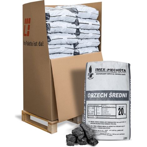 ANMAG Steinkohle 25 - 60 mm 20kg x 15 Sack 300kg (1/5)
