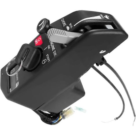 Boîtier de commande GX630 GX690 avec interrupteur d'allumage et 2 clés pour générateur à essence bicylindre Honda