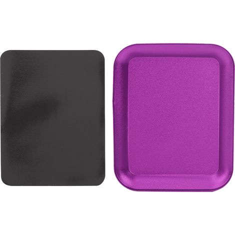 Plateau Magnétique pour Vis Écrous Boulons - Rangement Petites Pièces (Violet) (1/5)