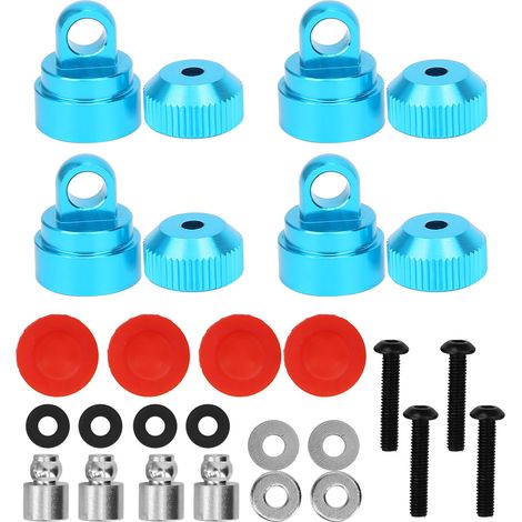 Capot supérieur en alliage d'aluminium pour amortisseur TRXXAS SLASH 2WD - Bleu (1/5)