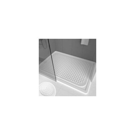 Tappetino rettangolare per doccia, ampio tappetino antiscivolo per bagno, tappetino per doccia, vasca da bagno, tappetino per pavimento del WC, tappetino massaggiante per i piedi in PVC