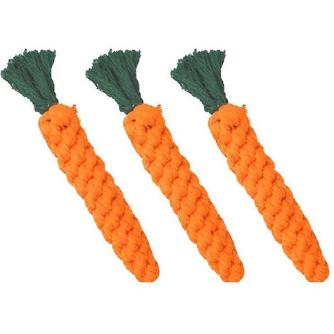 Lot de 3 jouets en coton pour chien (1/3)
