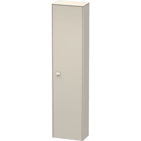 Armoire haute BRIOSO 1770x420x240mm Ans taupe