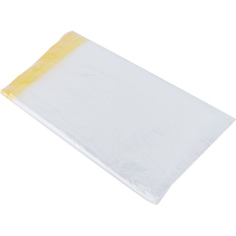 Housse de protection jetable, imperméable et transparente pour voiture et meubles (2,74 x 3,66 m) (1/5)