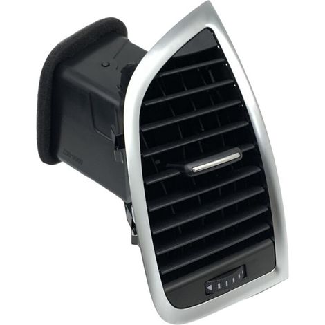 Conjunto de rejilla de ventilación del aire acondicionado del salpicadero del coche, 4L0820902S Panel de ventilación del aire acondicionado para Q7 2006-2015 Lado derecho (1/2)