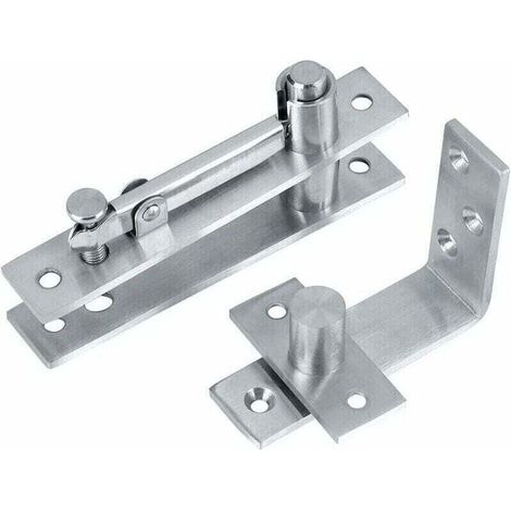 High-performance door hinges, door hinge system for wooden doors, 360-degree rotation, concealed stainless steel hinges (1/4)