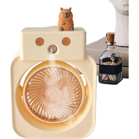 Générique Ventilateur De Table Portable Compact Rechargeable USB (1/5)