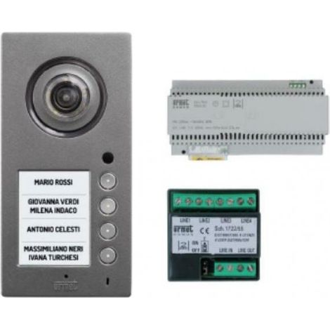 Kit base impianto Urmet Mikra 1784/700  PLUS 2 voice