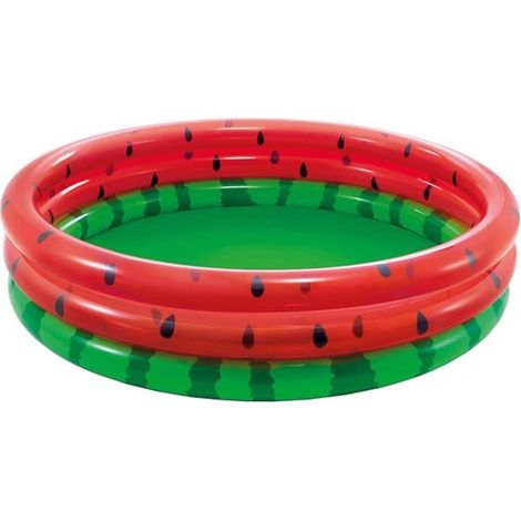 3-Ring-Wassermelonen-Schwimmbecken – 168 cm x 38 cm für Kinder (1/5)