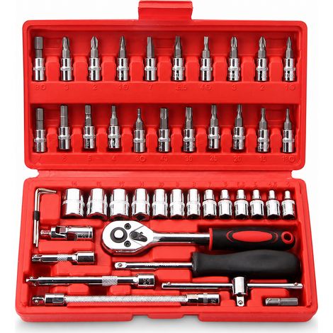 Coffret de tournevis de précision 24 en 1 manche plastique (1/5)