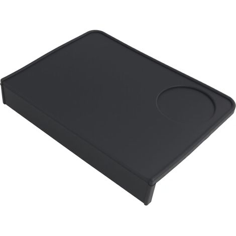 Tapis de tamper à café, Tapis de tampon avec protection des bords de table, Tapis Antidérapant en Silicone, 20,5 cm x 15 cm - Accessoire Idéal pour Porte-Filtre (1/5)