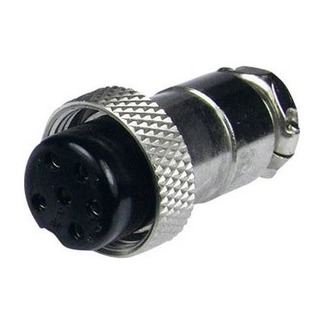 Mini DIN femelle, droit Cliff FC684213 Nombre de pôles: 3 argent 1 pc(s) (1/2)