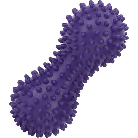 Balle de massage de yoga pour massage des tissus profonds, balle de massage cacahuète de yoga, balle de massage à picots (1/5)