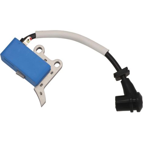 Bobine d'allumage A411001710 pour débroussailleuse Echo -2620U PPT-2620 - Spark Pack AH262 haute tension de rechange bleu métal 15 cm (1/5)
