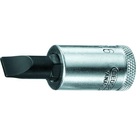 Insert pour tournevis Gedore 3/8" fente 12x2 mm (1/3)