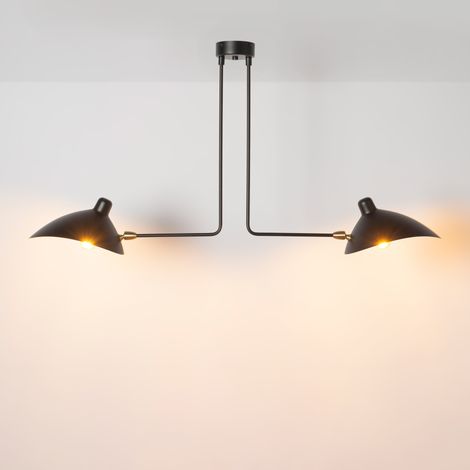Plafonnier design "Muller 2" - 2 x E27