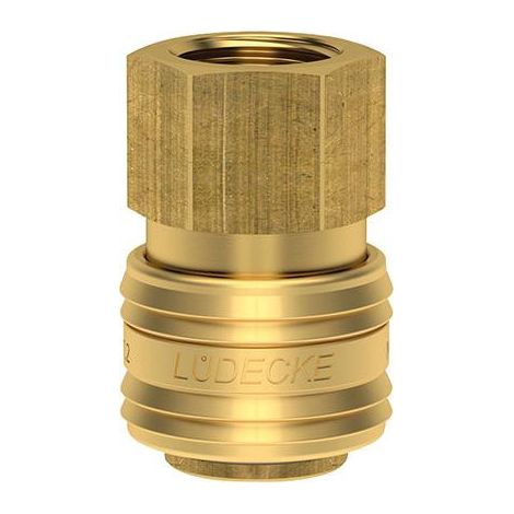 Raccordo rapido NW 72mm Brass SERIE ES IG G1 / 2 Lüdecke