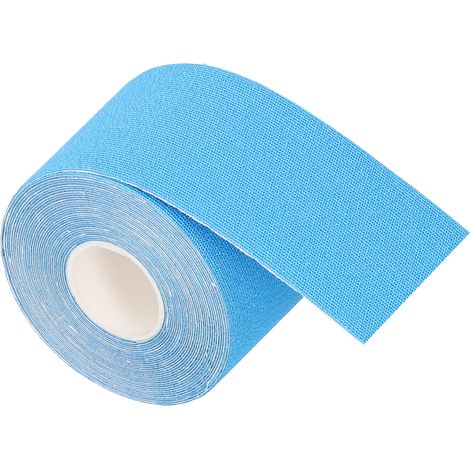 Bande adhésive luminescente bleue pour exercices musculaires et articulaires (genoux, chevilles, épaules, fascia plantaire). (1/5)