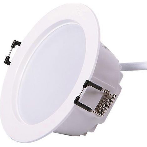 Spot encastré LED 12 W, étanche IP44, plafonnier LED, spot rond non dimmable pour salle de bain et cuisine. (1/5)