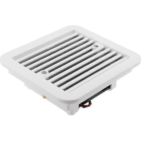 Sortie d'air pour radiateur, ventilateur de ventilation, accessoires, modèle silencieux blanc (1/5)