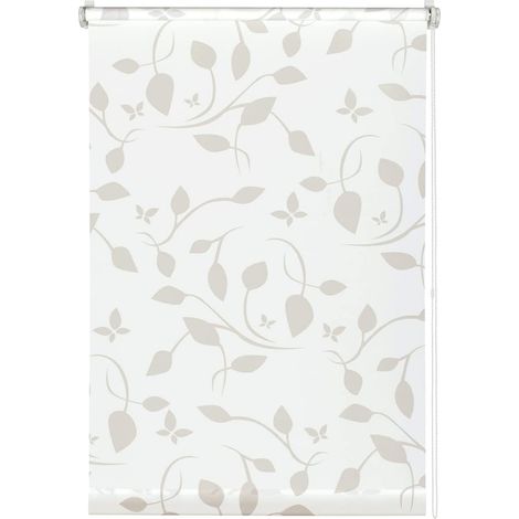 Gardinia EASYFIX Tende a Rullo, Poliestere, Bianco/Naturale, 50x180 (1/5)