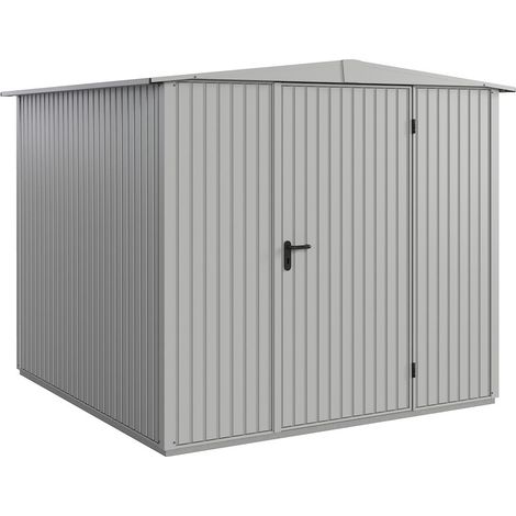 Berry 902 Typ2 RAL9006 SD 1flg Satteldach