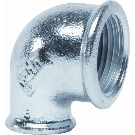 Gomito Ridotto 11/4" X 1" Femmina-Femmina Zincato