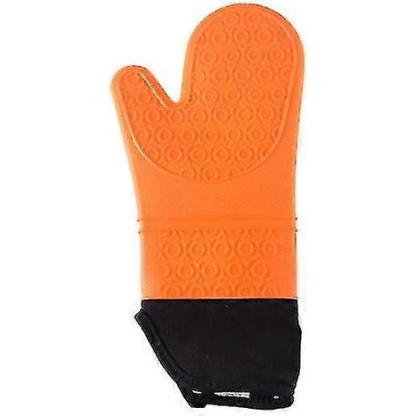 1 paire de gants de cuisine souples et antidérapants, résistants à la chaleur jusqu'à 500 degrés, pour la cuisson au barbecue, au four à micro-ondes et pour protéger les mains des brûlures. (1/5)