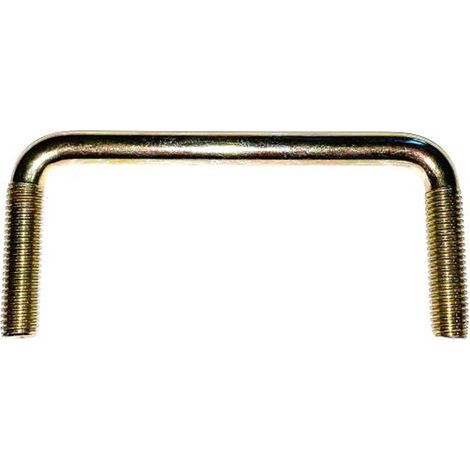 Square Bolt (C Bolt) M8 x 19 mm Thread, 117 x 23 mm Internal Dimensions - ZP (Zinc Plated) (1/2)